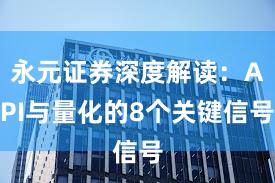永元证券深度解读：API与量化的8个关键信号